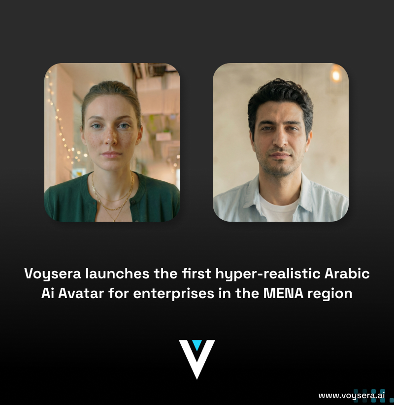Voysera Launches the First Hyper-Realistic Arabic AI Avatar for Enterprises - Voysera AI Voice Agents Blog
